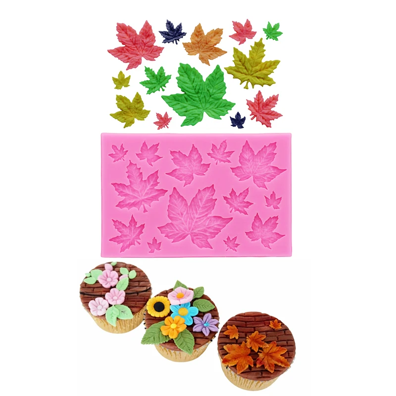 Resin Art Mould - Gj-61 DIY Blatt Ahornblatt Silikonform Blatt