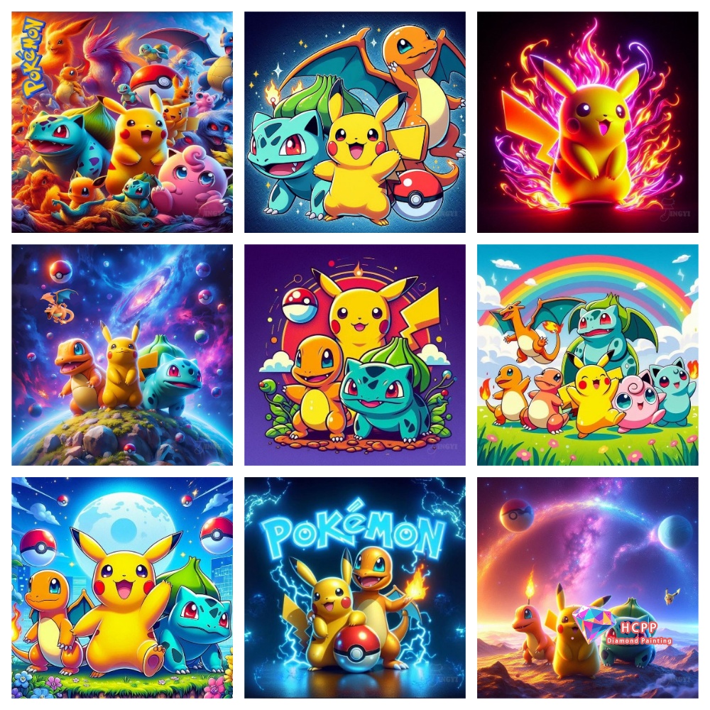 Resin Art Goku - 2026 neue beliebte Pikachu Anime Pokemon