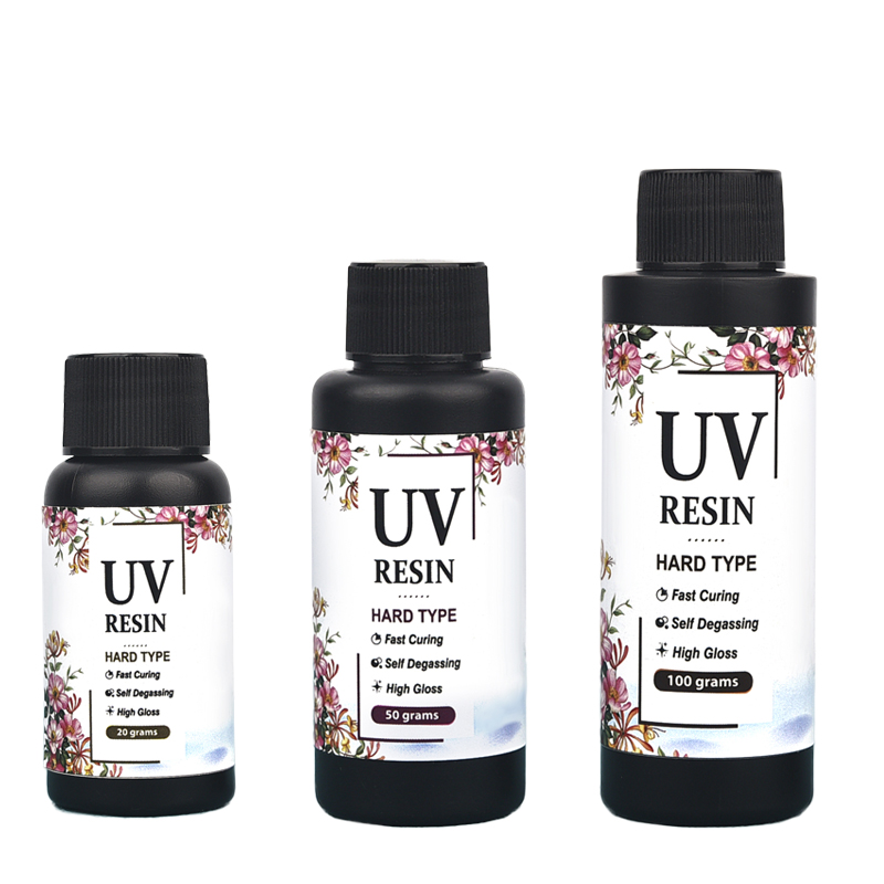 Resin Art Uv - 20g/50g/100g Kristallharz UV-Kleber DIY Schmuckherstellung Hohe