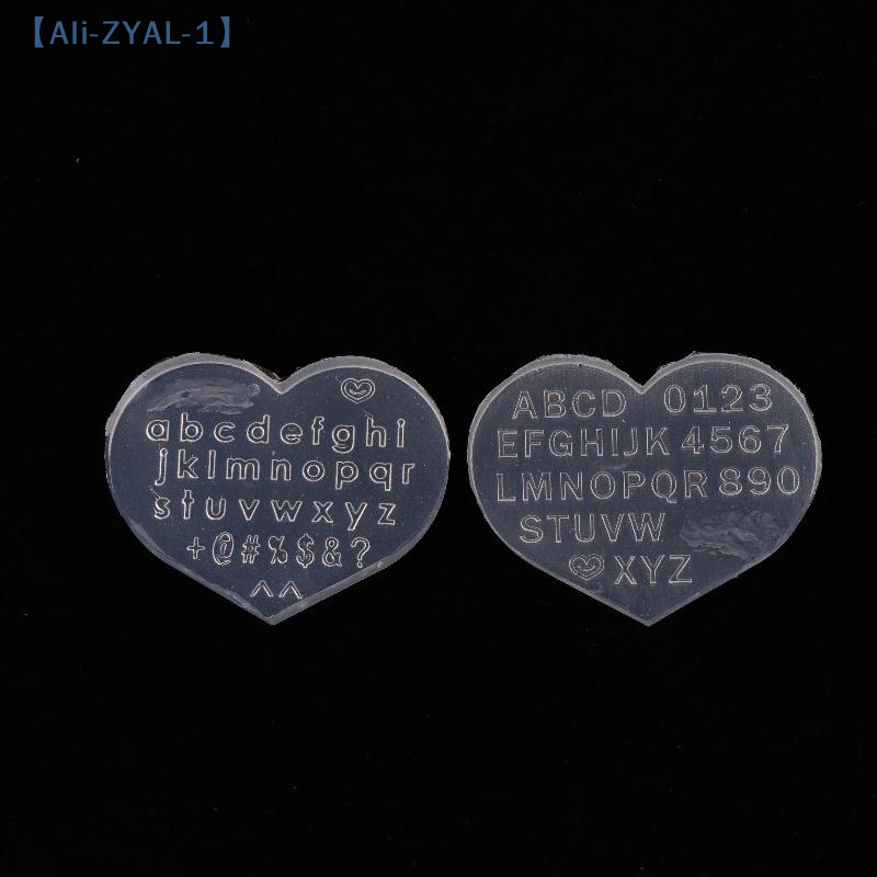 Resin Art Earrings Design - 【ZYAL-1】1/3PCS Kunst Dekoration Universal Englisch Brief