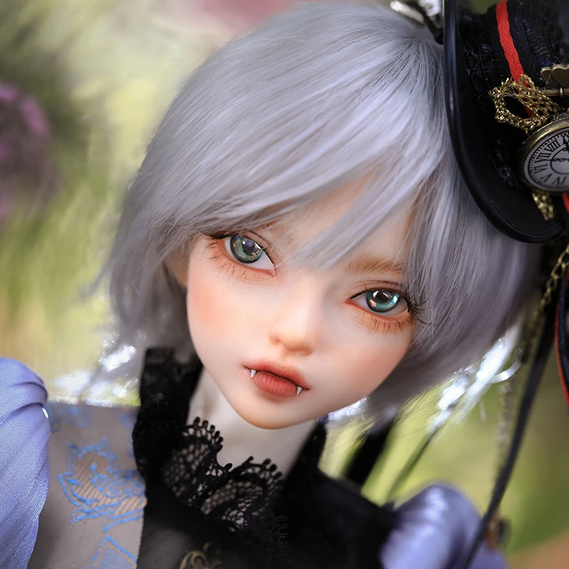 Resin Art Purple - Minifee Alan BJD Puppe 1/4 Märchenwald
