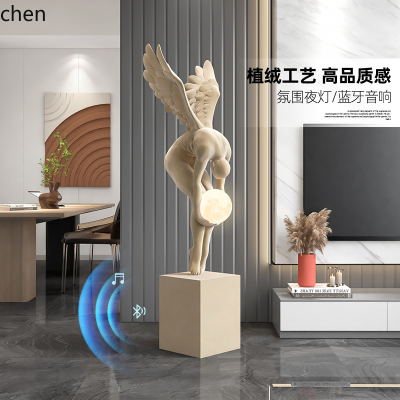 Resin Art Stand - YFY Kunstfigur Große Dekoration Bodenstehend Weiche