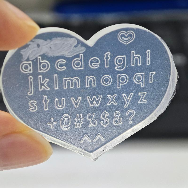 Resin Art Earrings Design - 1/3PCS Kunst Dekoration Universal Englisch Brief