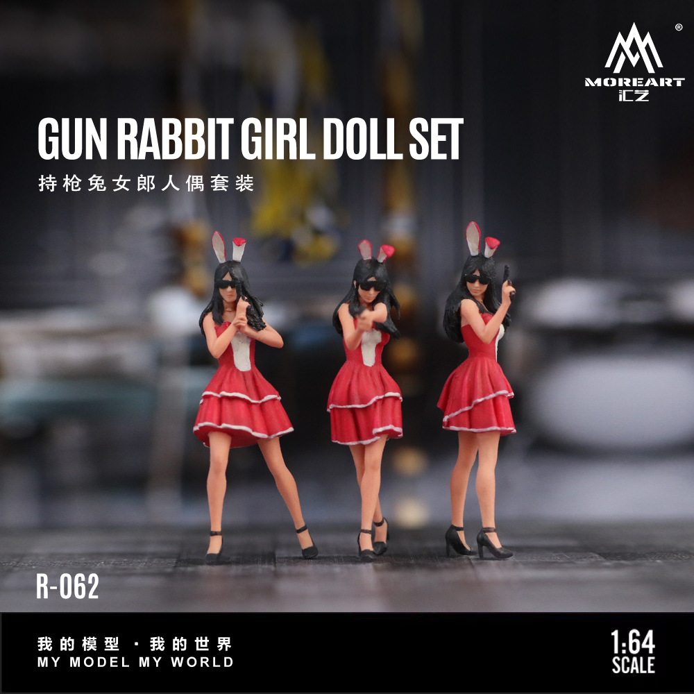 Resin Art Resin - Mehr Art 1:64 The Bunny Girl