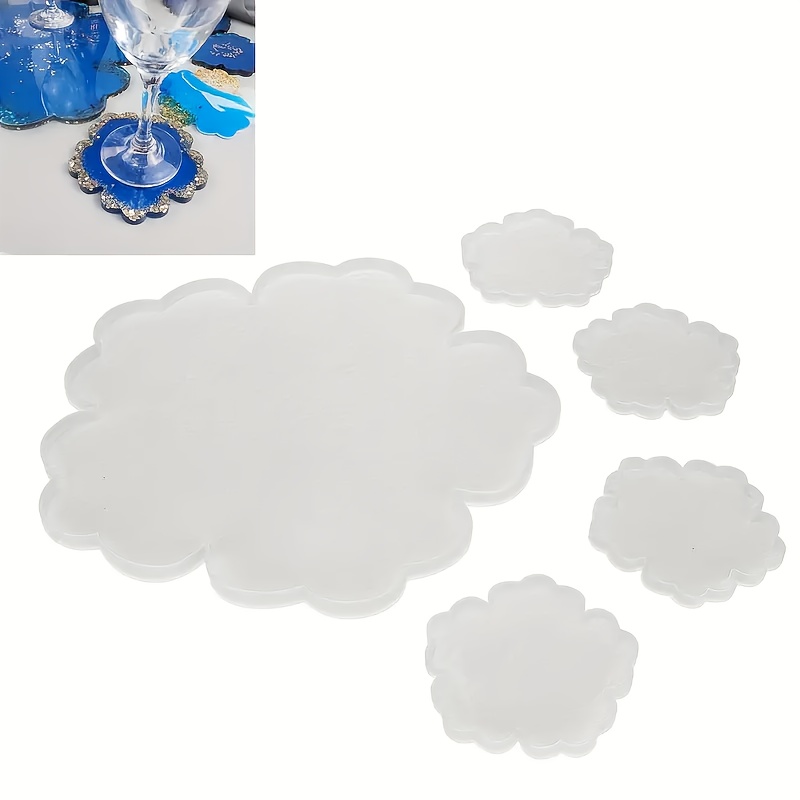 5er-Set Spiegel-Blumenformen ( – Resin Art Mould Bewertung und Preis