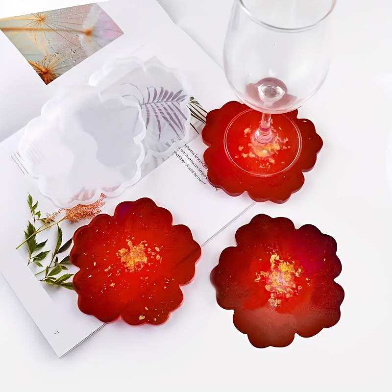 5er-Set Spiegel-Blumenformen ( – Resin Art Mould Bewertung und Preis