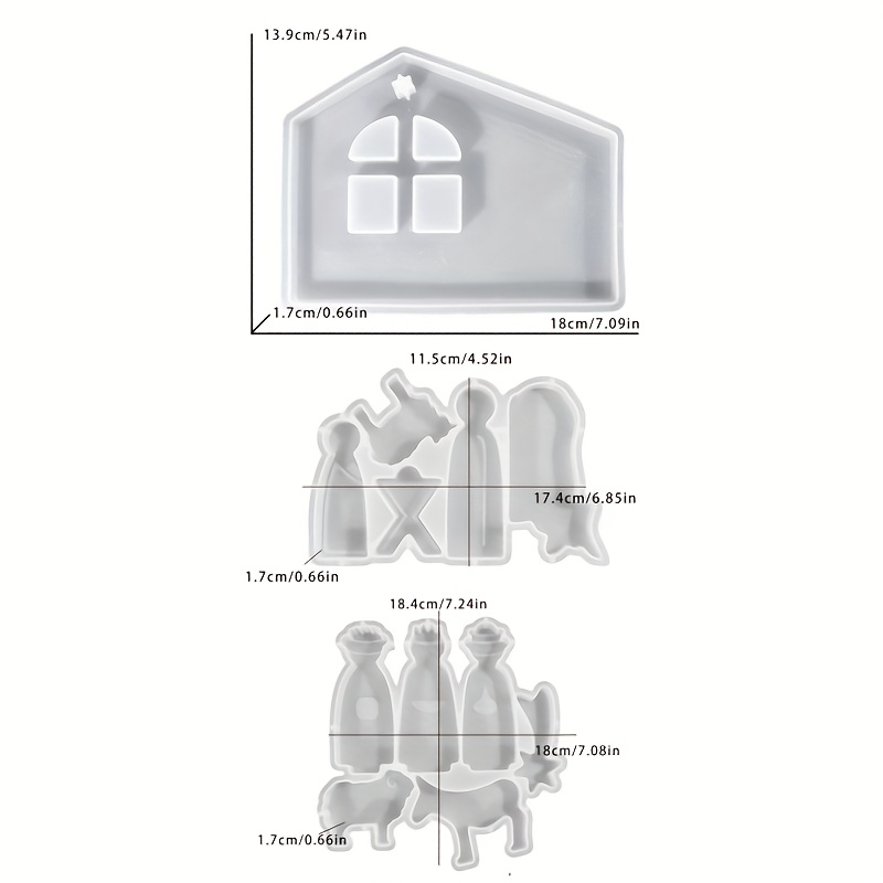 [3 Stück Harzgussformen] 3 Stü – Resin Art Mould Bewertung und Preis