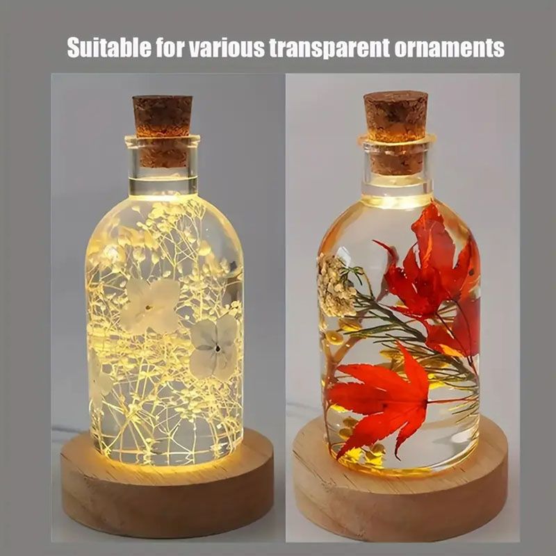 Holz Runde LED Nachtlicht Basi – Resin Art Stand Bewertung und Preis