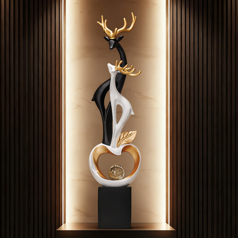 Wohndekor Abstrakte Hirsch-Paa – Resin Art Stand Bewertung und Preis