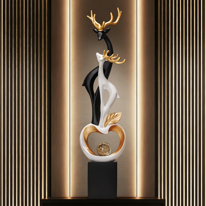 Wohndekor Abstrakte Hirsch-Paa – Resin Art Stand Bewertung und Preis