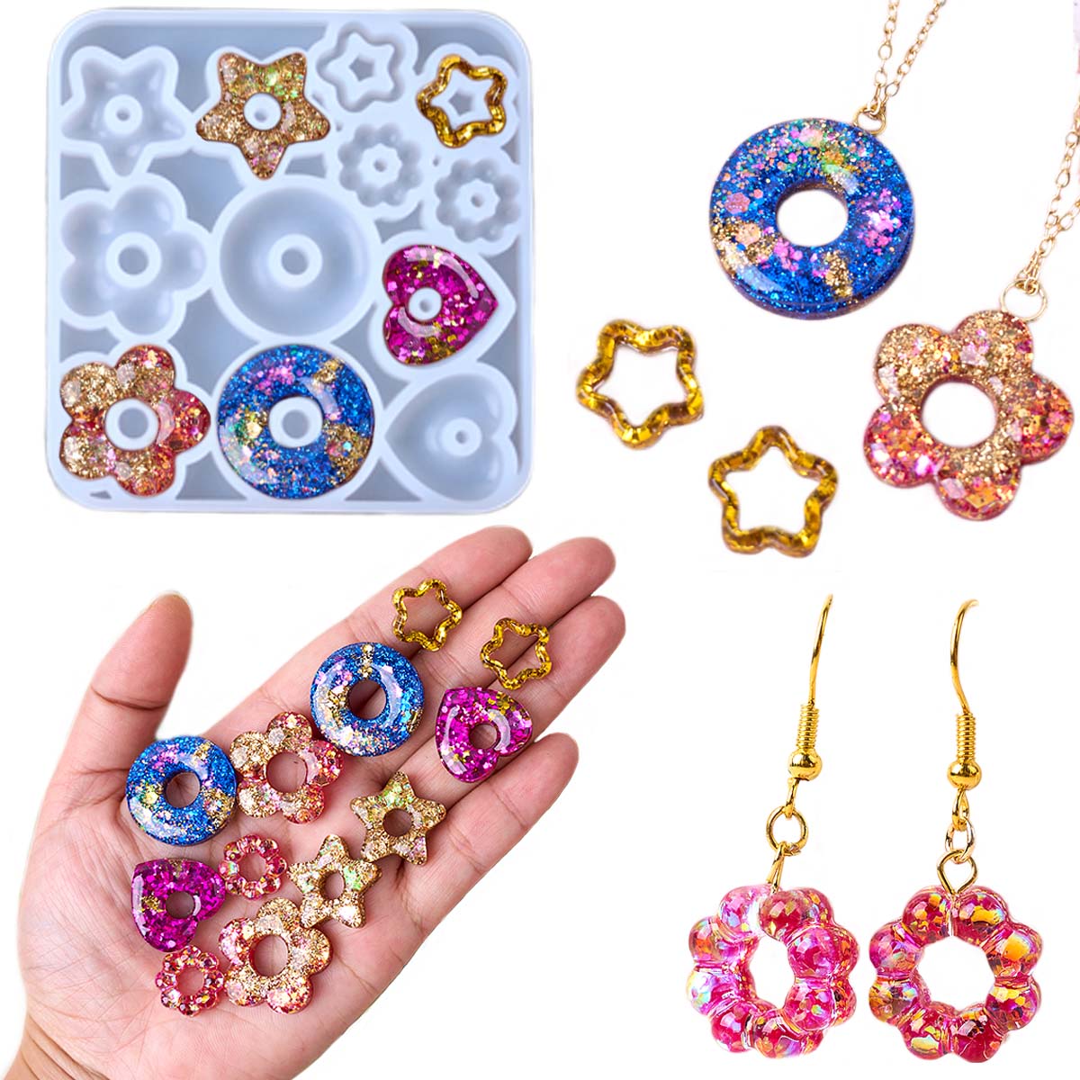 Multifunktionale Schmuck Silik – Resin Art Mould Bewertung und Preis
