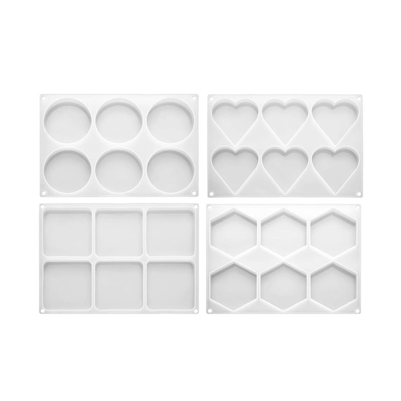 FYBL-Harzformen, 4 Zoll, rund, – Resin Art Coasters Bewertung und Preis