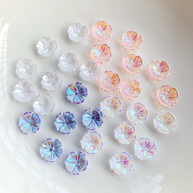 Blumen 8mm Ohrringe Schmuck Zu – Resin Art Earrings Design Bewertung und Preis