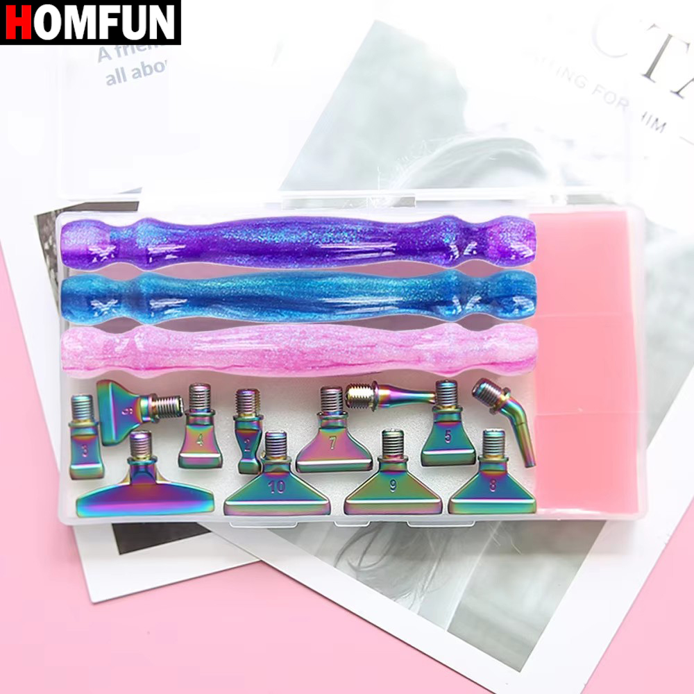 Homfun 5d Diamant Mal stift Se – Resin Art Purple Bewertung und Preis
