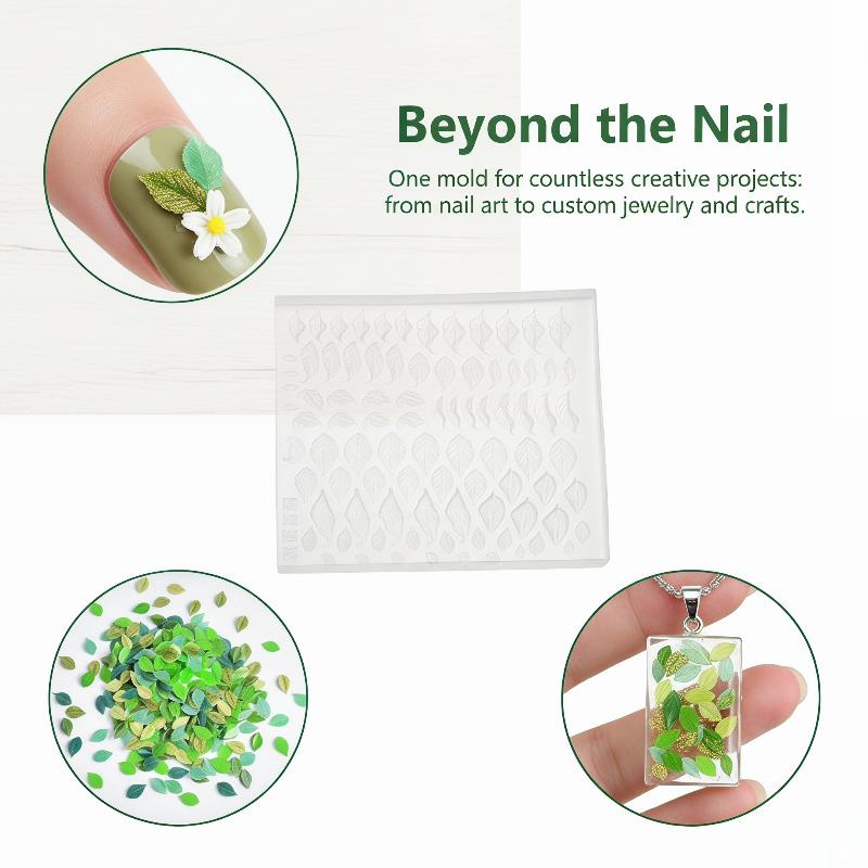 Miniatur-Blatt-Silikonform für – Resin Art Jewellery Bewertung und Preis