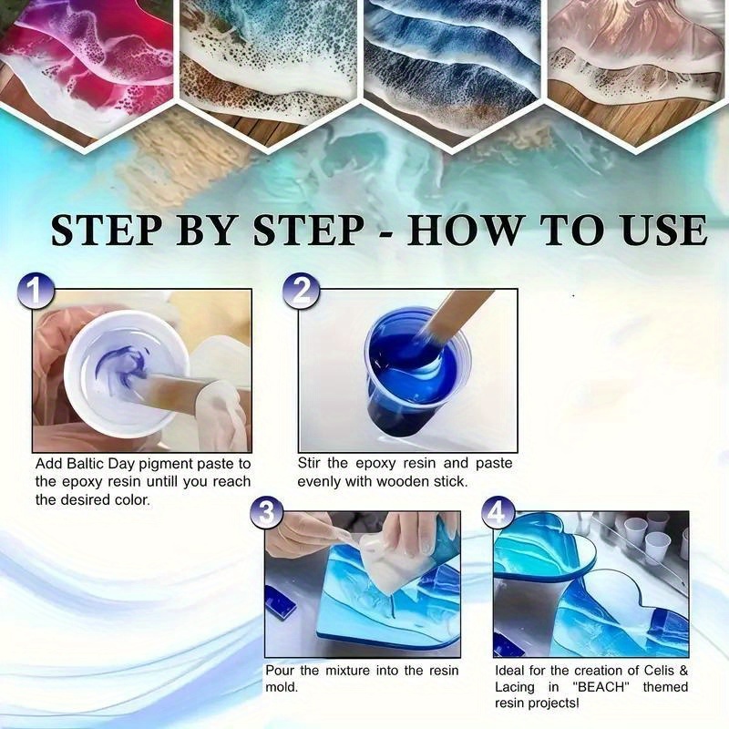 24 Farben/8 Farben 5 Gramm 0.  – Resin Art Coasters Bewertung und Preis