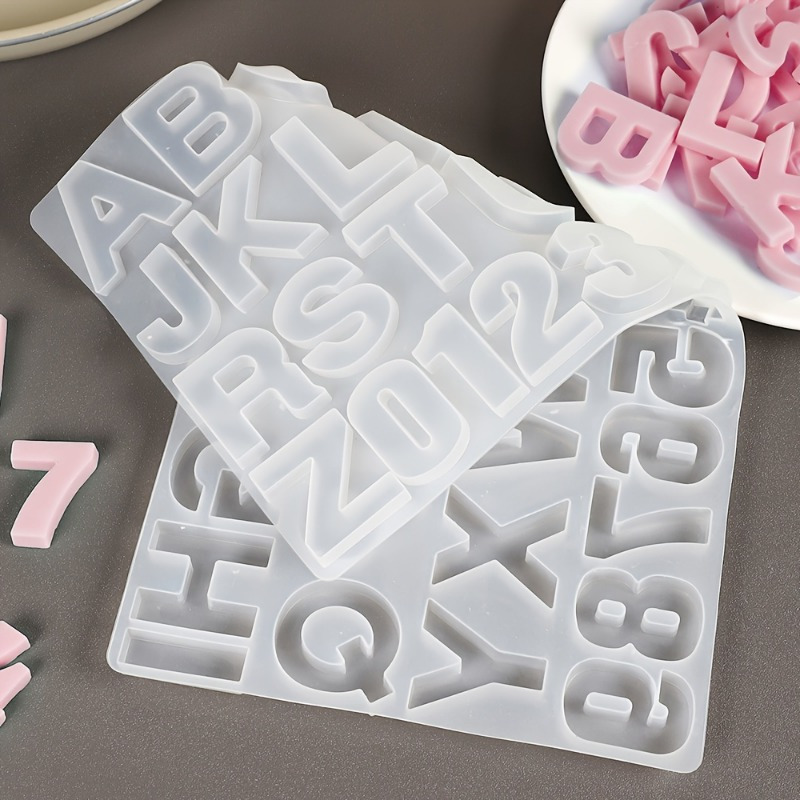 Silikonform für Buchstaben von – Resin Art Jewellery Bewertung und Preis