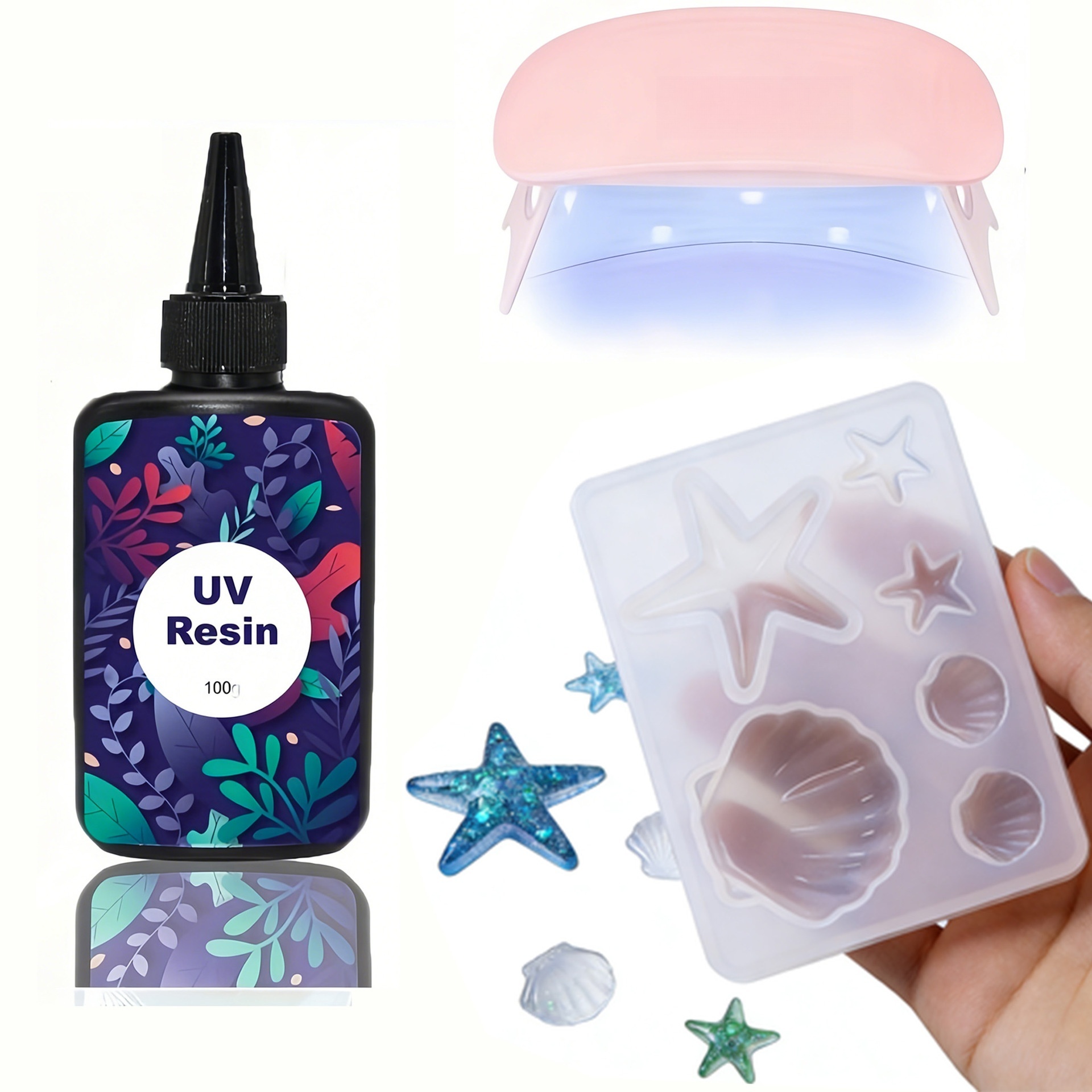 DIY Ozean-Thema Kristall-Epoxi – Resin Art Uv Bewertung und Preis