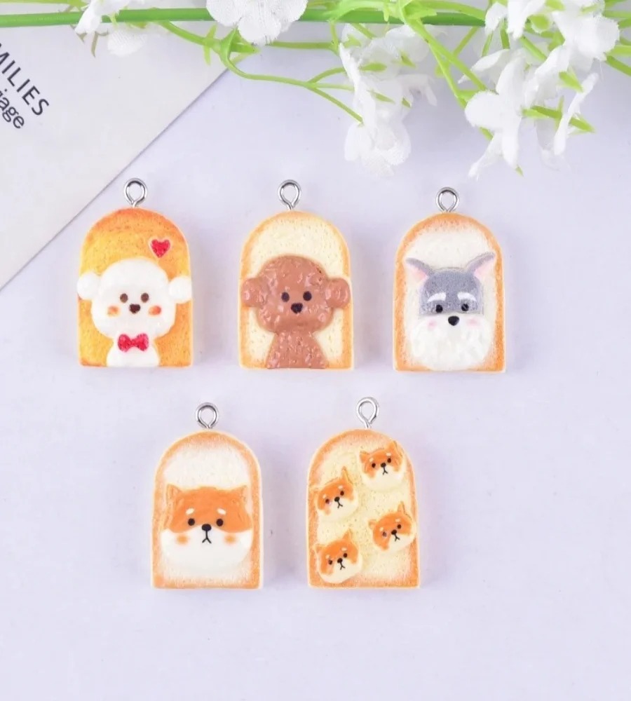 10 Stück niedliche Toast-Hund- – Resin Art Products Bewertung und Preis