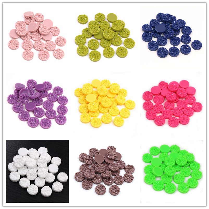 40 Stück Harz Druzy Cabochons  – Resin Art Box Bewertung und Preis