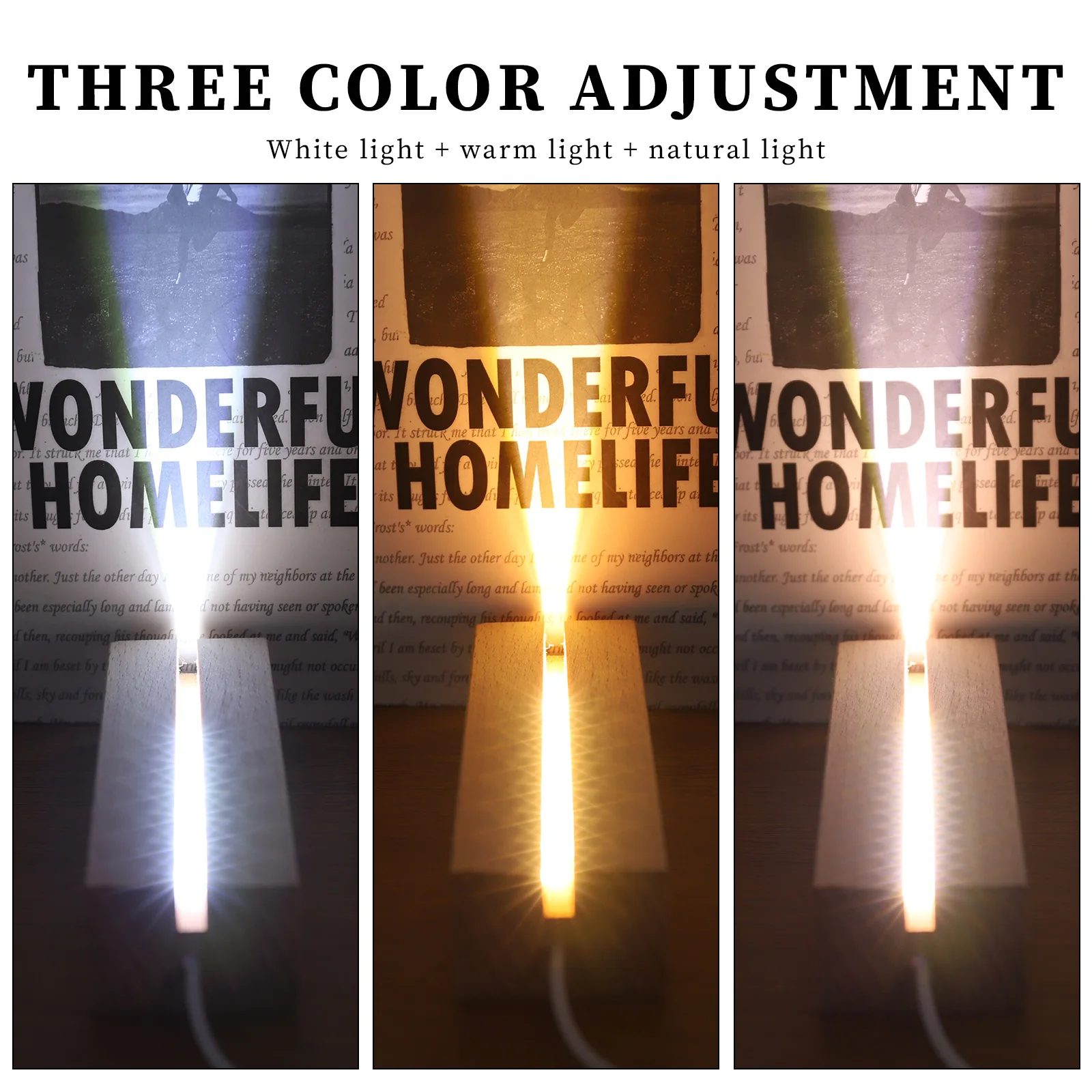 1-10 Stück LED-Holzlicht-Displ – Resin Art Stand Bewertung und Preis
