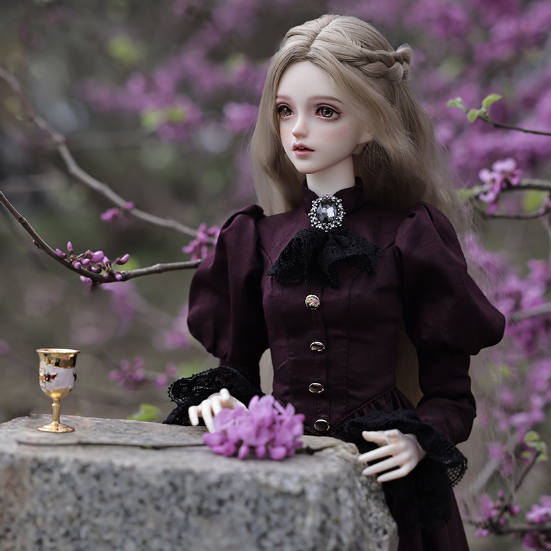 Elina BJD Puppe 1/3 Schöne Ele – Resin Art Purple Bewertung und Preis