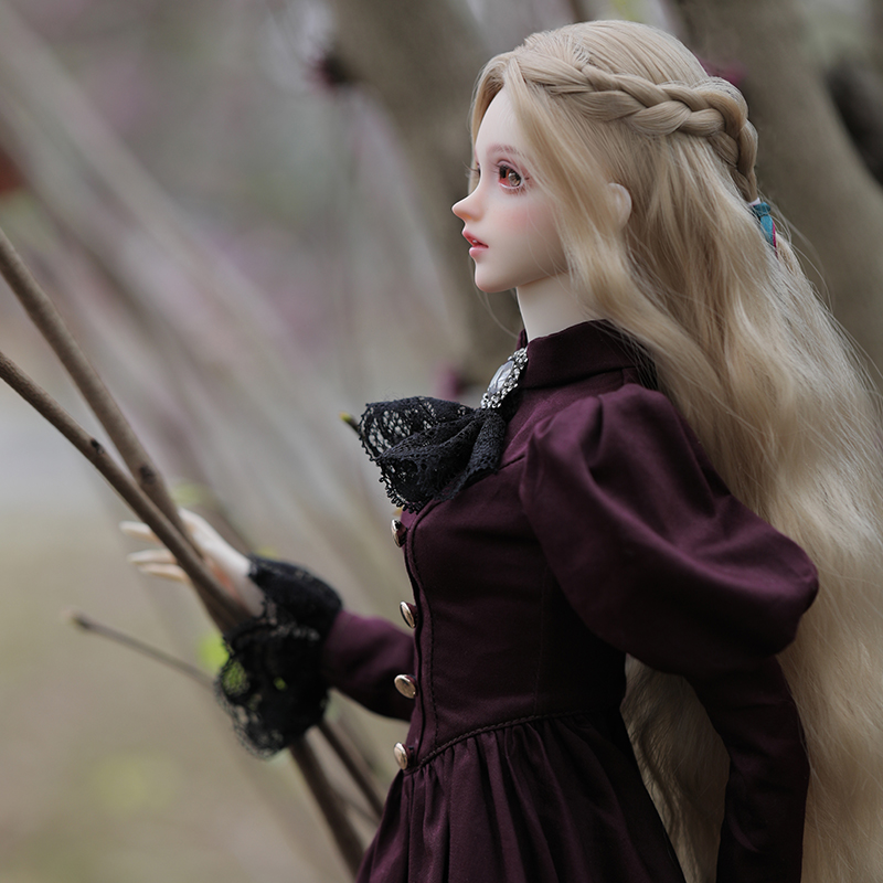 Elina BJD Puppe 1/3 Schöne Ele – Resin Art Purple Bewertung und Preis