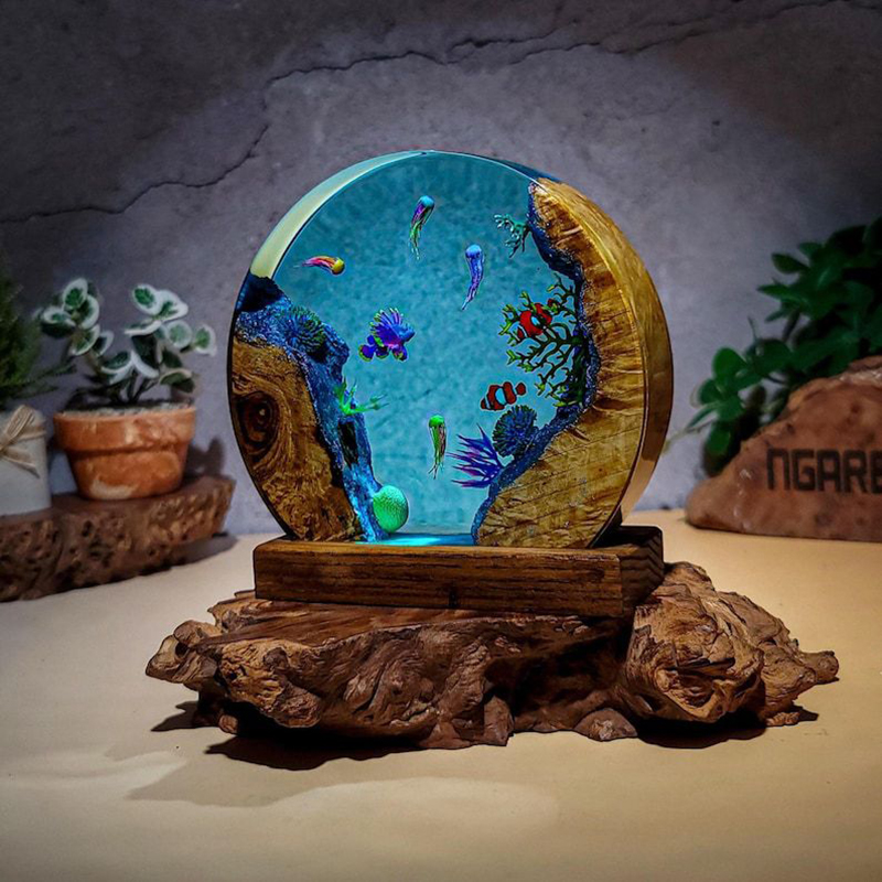 Ozean-Aquarium Organismen Harz – Resin Art Resin Bewertung und Preis