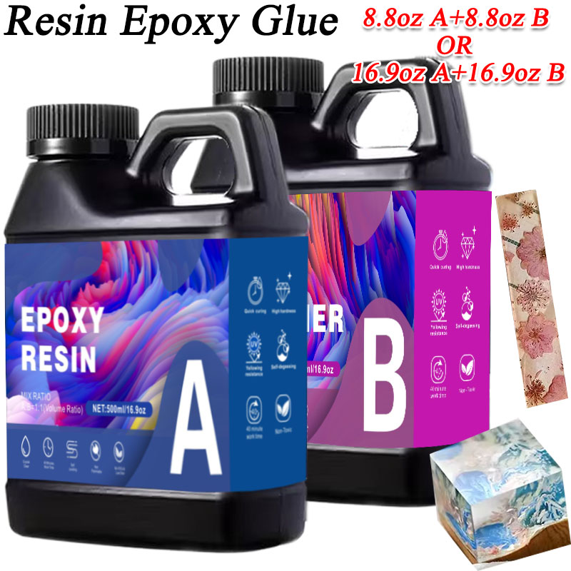 17,6 oz/33,8 oz AB-Harz-Epoxid – Resin Art Uv Bewertung und Preis