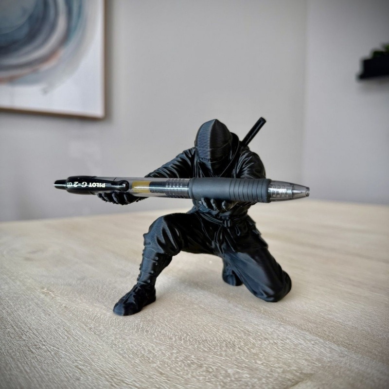 Ninja-Figur Stifthalter 3D-Ged – Resin Art Stand Bewertung und Preis
