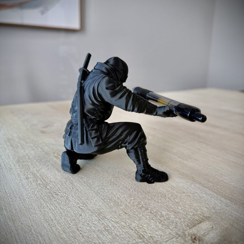 Ninja-Figur Stifthalter 3D-Ged – Resin Art Stand Bewertung und Preis
