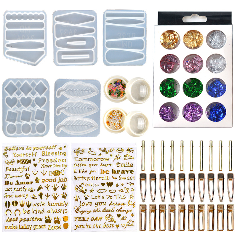 DIY Epoxidharz Haarspange Haar – Resin Art Jewellery Bewertung und Preis