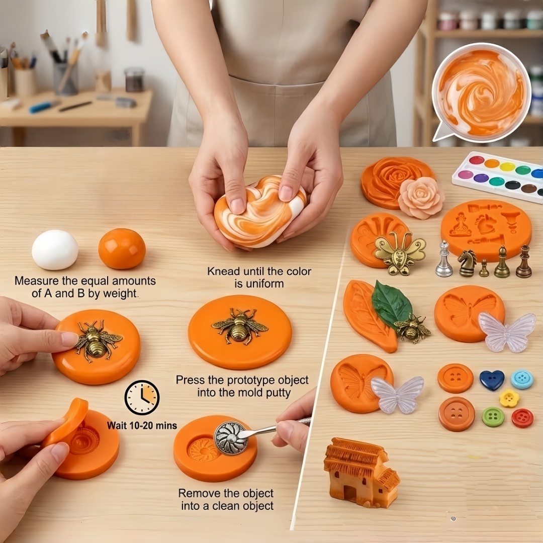 Silikonknetmasse DIY-Bastelset – Resin Art Resin Bewertung und Preis