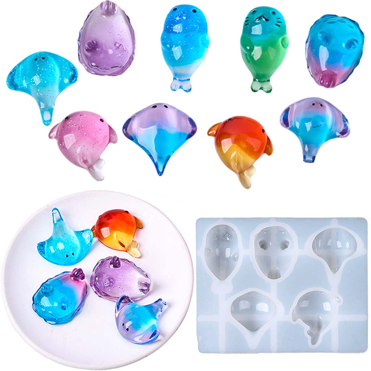 3D-Heilungs-Silikonform mit Ka – Resin Art Mould Bewertung und Preis