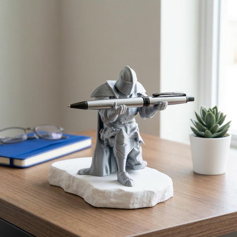 Ritter-Stifthalter aus Kunstha – Resin Art Stand Bewertung und Preis