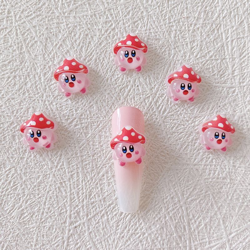 2/10/20 Stück Kirby Nagelcharm – Resin Art Resin Bewertung und Preis
