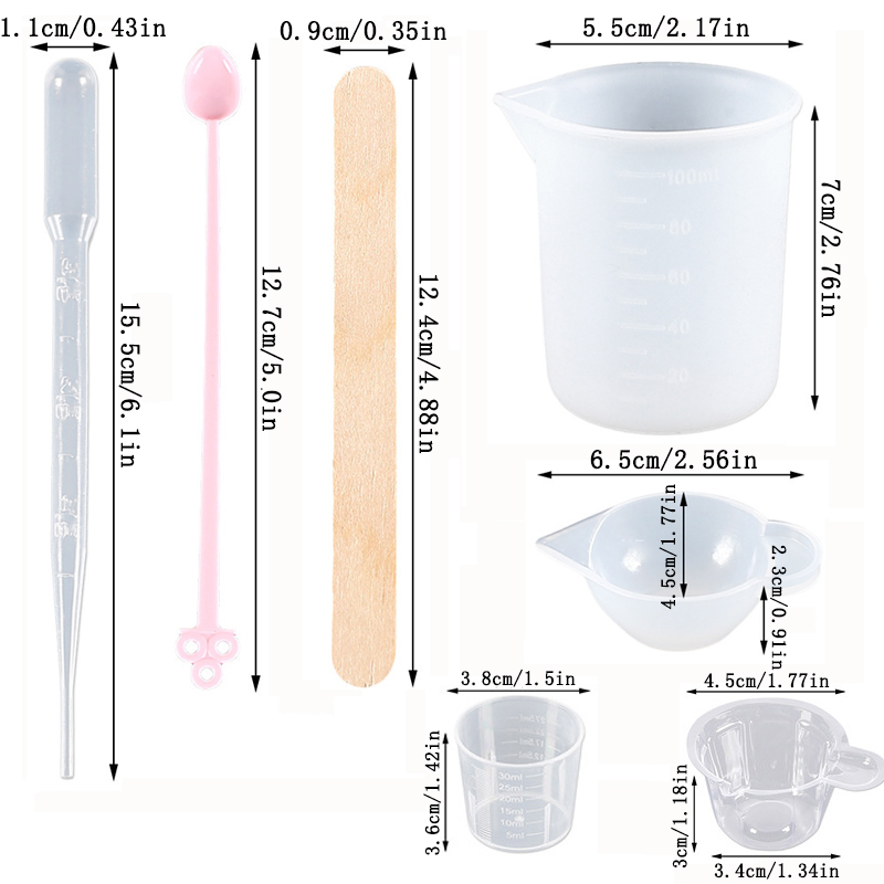 UV-Epoxidharz Gießwerkzeug-Set – Resin Art Jewellery Bewertung und Preis