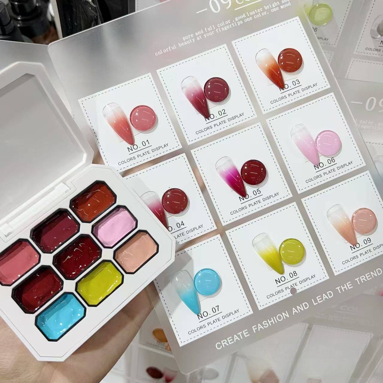 1 Stück Solider 9-Farben UV-Ge – Resin Art Uv Bewertung und Preis