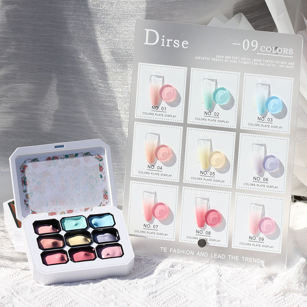 1pc 4/9 Farben Klopfen Gel Far – Resin Art Uv Bewertung und Preis