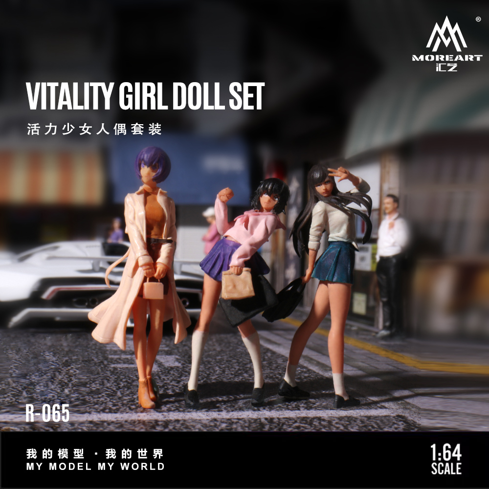 Mehr Art 1:64 Dynamic Girl Dol – Resin Art Resin Bewertung und Preis