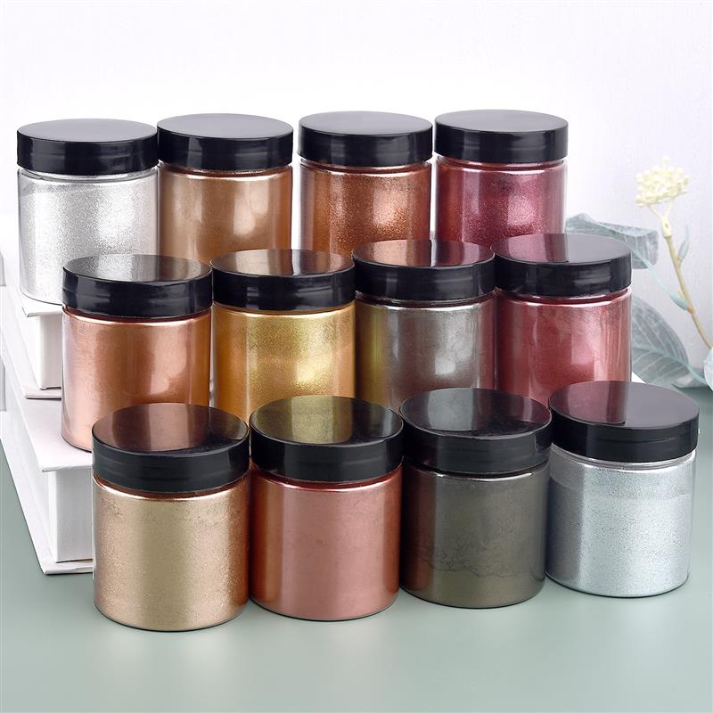 50g Schimmer Metallic Gold Sil – Resin Art Uv Bewertung und Preis