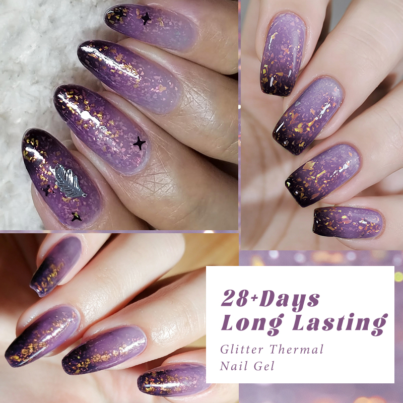 7ml Glitzer Thermischer Nagell – Resin Art Purple Bewertung und Preis