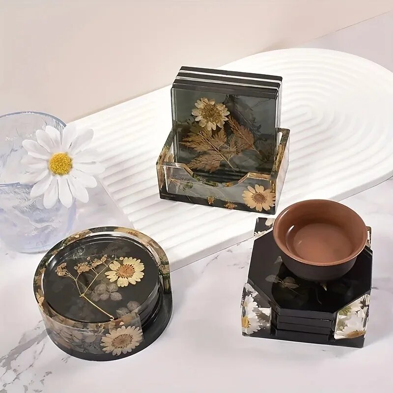 Untersetzer-Harz-Formen-Set, b – Resin Art Jewellery Bewertung und Preis