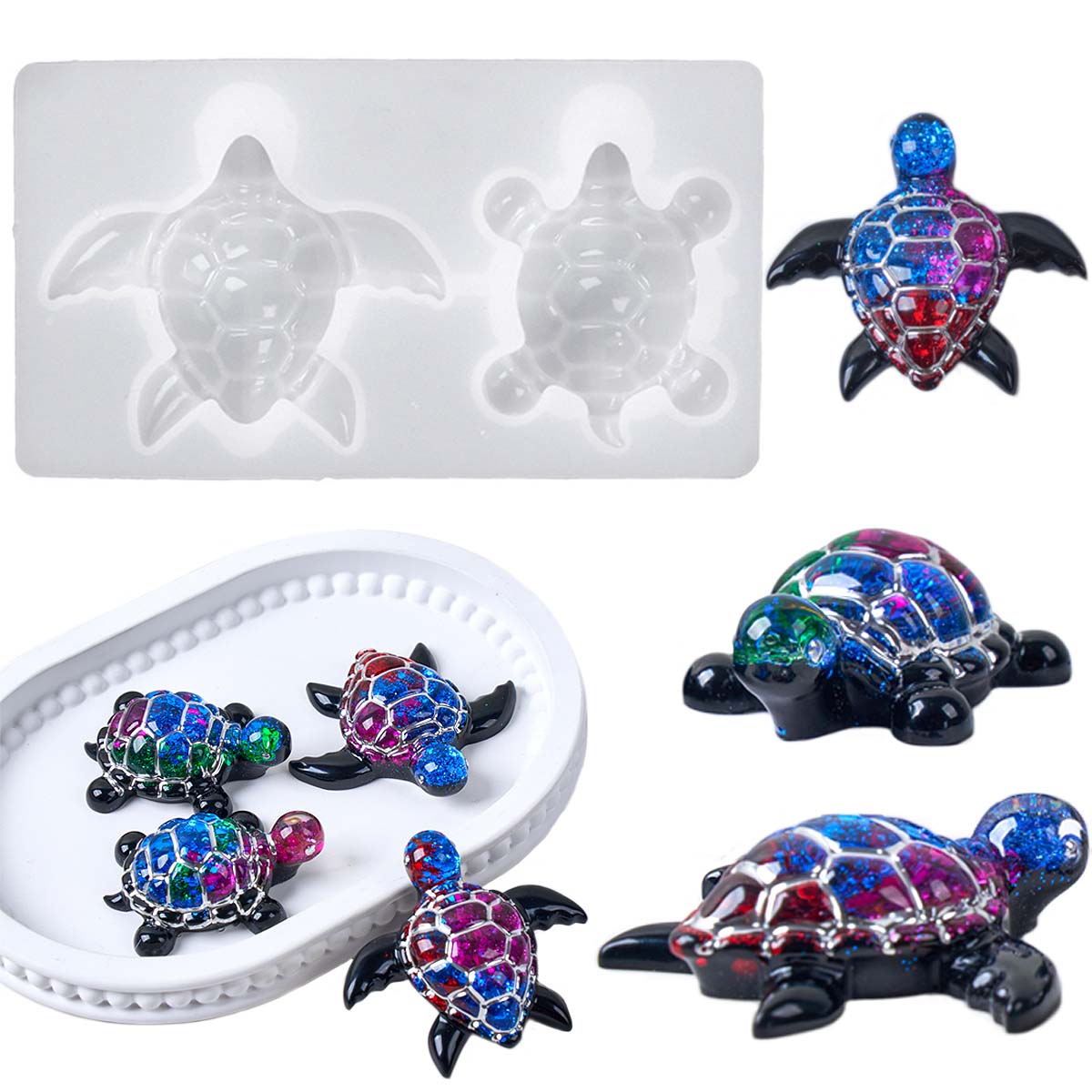 3D Meeresschildkröte Schlüssel – Resin Art Mould Bewertung und Preis