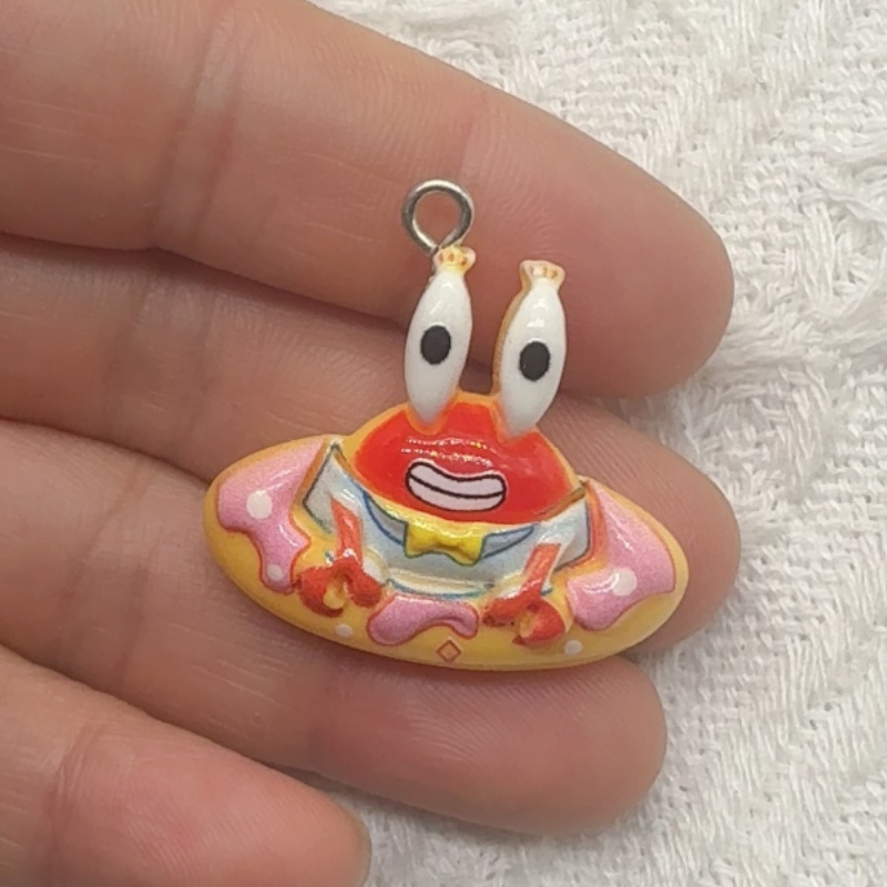 10 Stück Cartoon-Harzanhänger, – Resin Art Box Bewertung und Preis