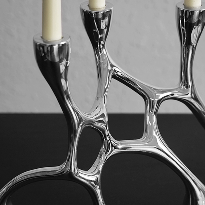 Silberne unregelmäßige Kunstke – Resin Art Stand Bewertung und Preis