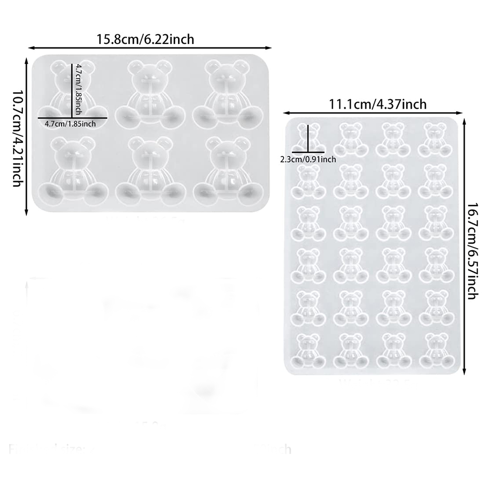 Kristall Bär Harz Silikon Form – Resin Art Jewellery Bewertung und Preis