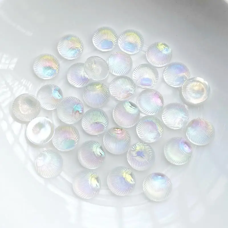 100 Stück kreisförmige Muschel – Resin Art Earrings Design Bewertung und Preis